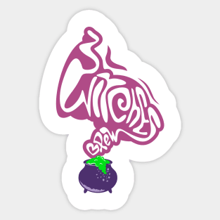 Withces Brew, Halloween Sticker